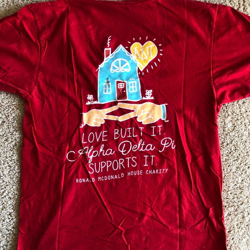 Super cute ADPI RMHC shirt!!
